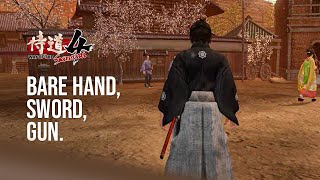Bare Hand, Sword and Gun Gameplay - Way of the Samurai 4 [侍道4]