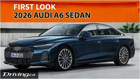 2026 Audi A6 Sedan | First Look | Driving