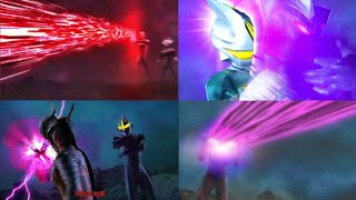 ultraman zero darkness all technique special