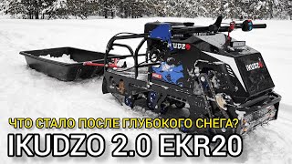 ОБЗОР после длительного теста мотобуксировщика IKUDZO EKR20 v2.0 2023