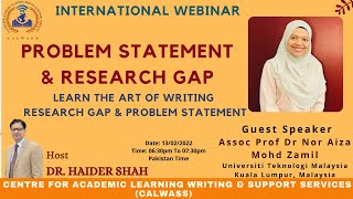 WHAT IS PROBLEM STATEMENT AN RESEARCH GAP