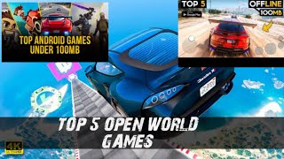 TOP 5 OPEN WORLD CAR GAMES ANDROID | OFFLINE UNDER 100MB | BEST OPEN WORLD CAR GAMES screenshot 3