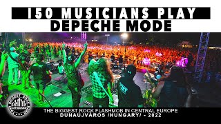 150 musicians play Depeche Mode/ Lacuna Coil - Enjoy The Silence -  CityRocks cover