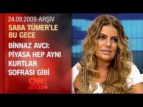Binnaz Avcı: Gülben Ergen ve Demet Akalın bir dönemin starları - Saba Tümer'le Bu Gece - 24.09.2009
