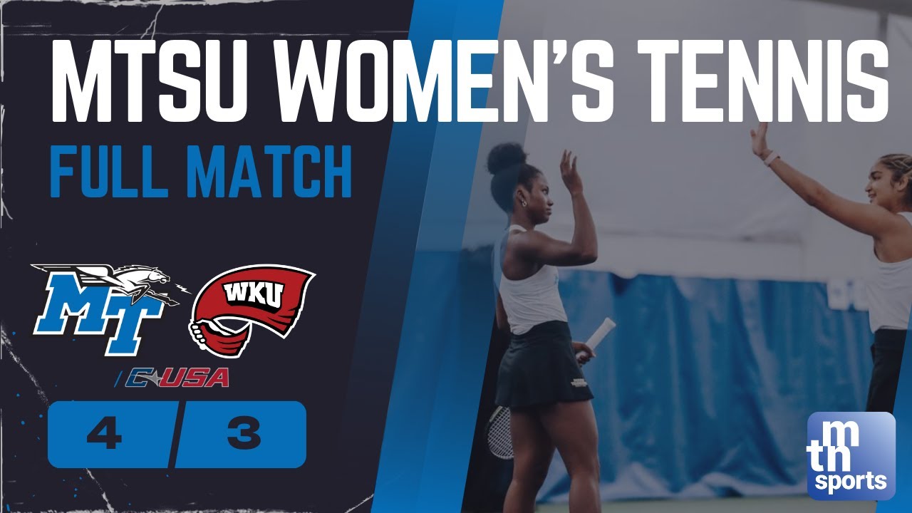 Women's College Tennis | MTSU vs. Western Kentucky