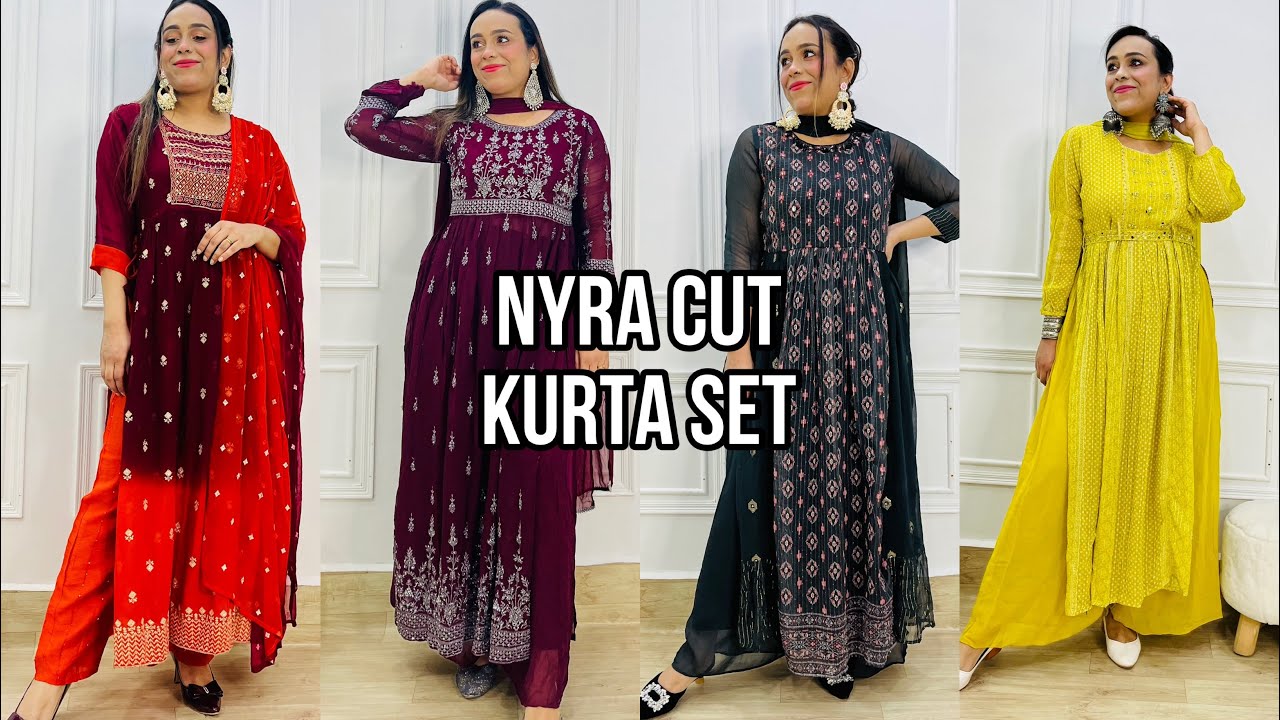 AJIO MYNTRA KURTI HAUL | MYNTRA KURTIS for summers AJIO KURTIS DRESSES  ONLINE SHOPPING HAUL Aanchal - YouTube