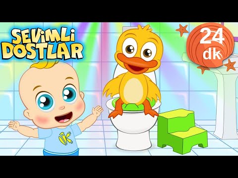 Hemen Git Tuvalete 🚽🎈 | Sevimli Dostlar Bebek ve Çocuk Şarkıları | Adisebaba TV | Nursery Rhymes