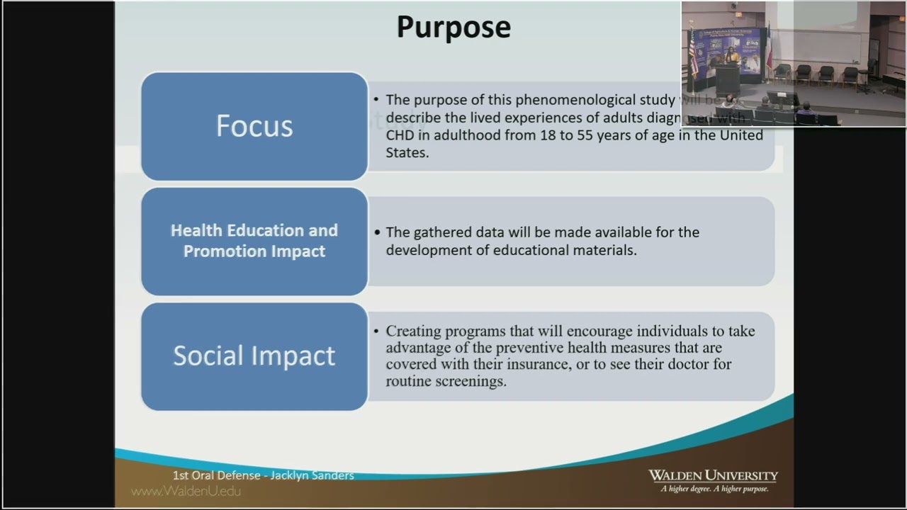 Land Grant Seminar Series: Lived Experiences of Congenital Heart Defect Diagnosis in Adulthood