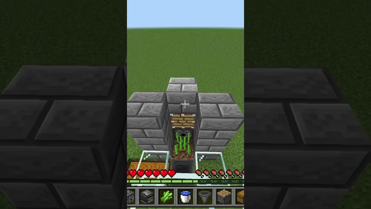 FARM DE CANA DE AÇÚCAR RÁPIDO, FÁCIL E EFICIENTE NO MINECRAFT PE 1.19