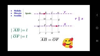 Exercícios de Vetores 1 (Noção Intuitiva) #geometriaanalitica #matematica screenshot 4