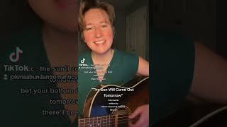 The Sun Will Come Out Tomorrow (Cover) Kirsten Maxwell