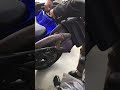 GSX-R1000 K7 レンテック リアキャリア取り付け