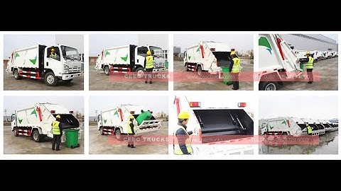 10CBM compactor body kit export to Trinidad and Tobago