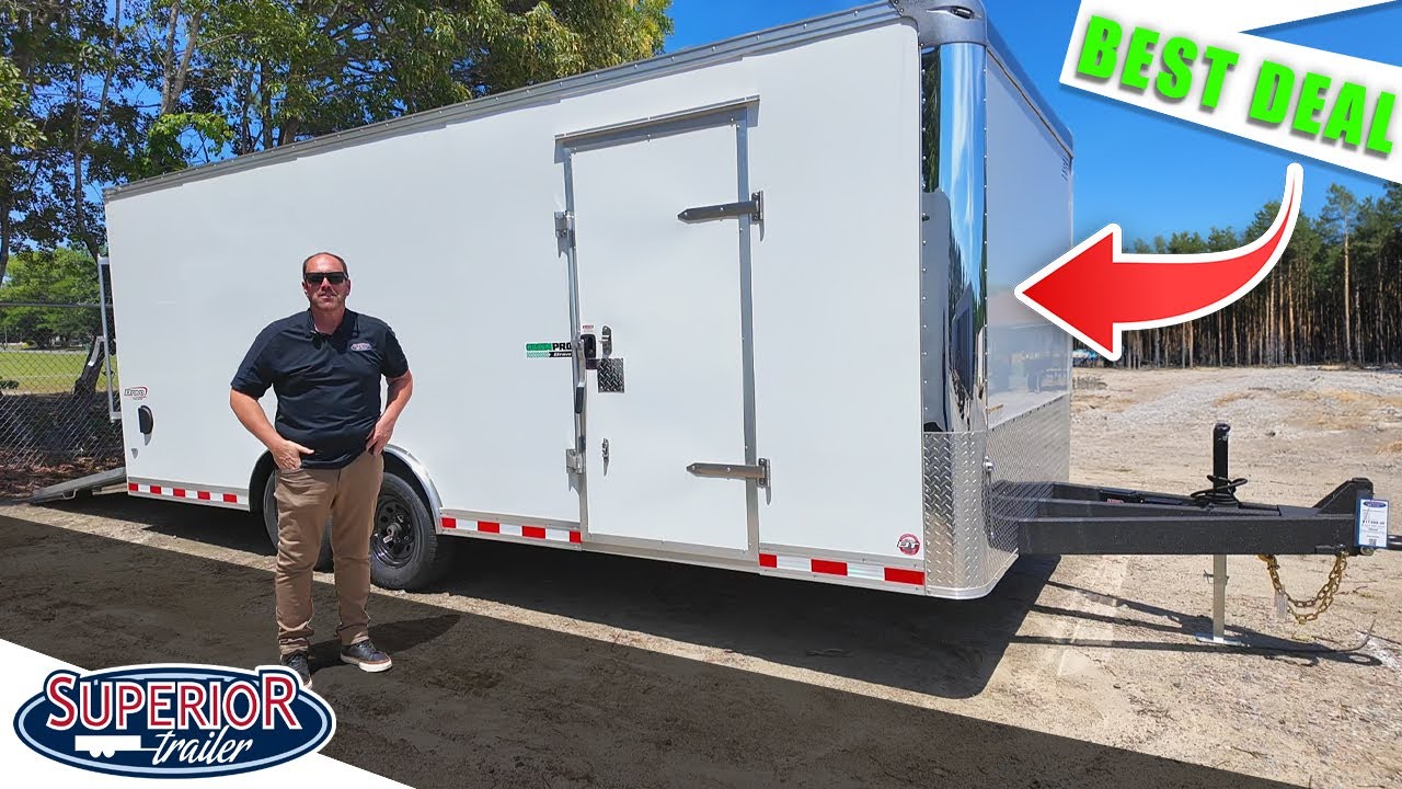THE BEST ENCLOSED TRAILER for SERIOUS Contractors.... | 2025 Bravo GreenPro