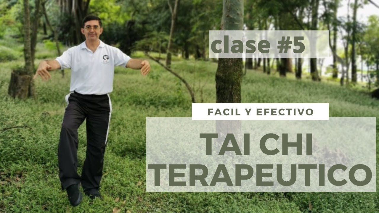 TAI CHI TERAPEUTICO para mejorar la CIRCULACION y la salud de tu CORAZON - CLASE # 5 - 🤗