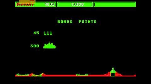 Missile Command, Atari ST, Trusteft