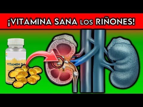 ¡La VITAMINA que SALVA TUS RIÑONES! || ¡Vitamina para INSUFICIENCIA RENAL!