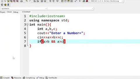 Input three number and display largest number in C++
