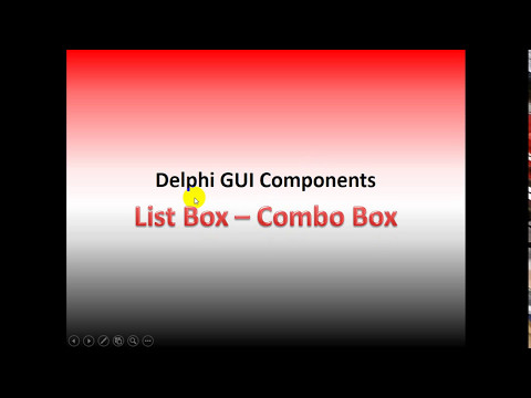 List Combo Box