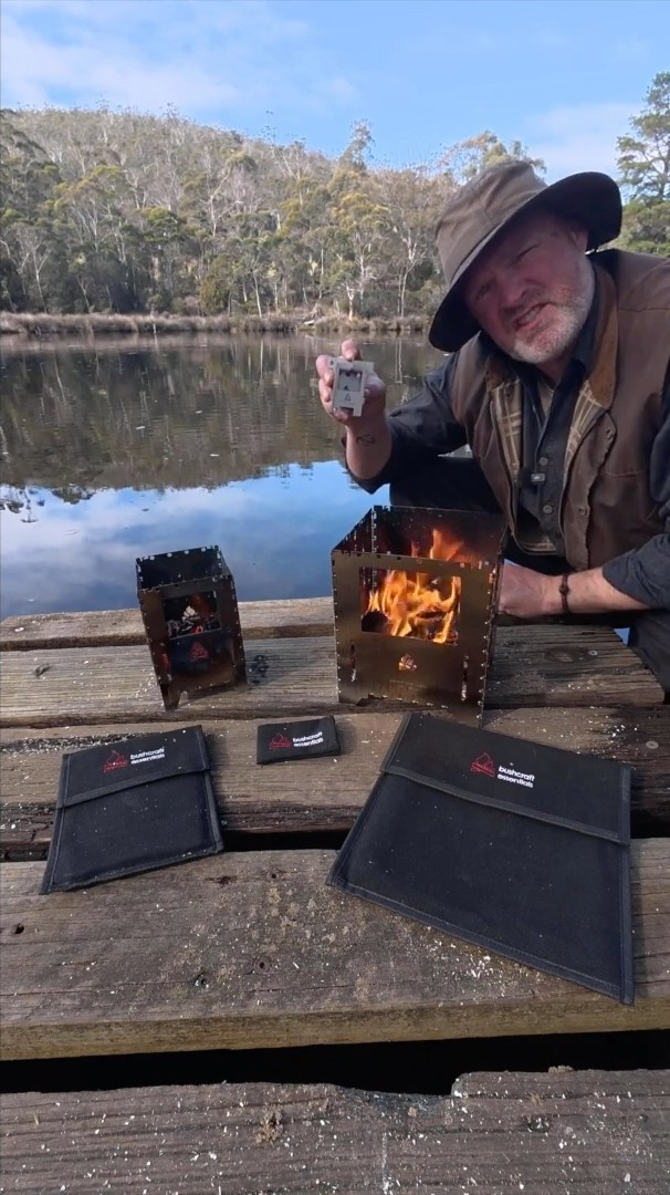 THE PERFECT MINI WOOD STOVE: Bushbox XXL+ by Bushcraft Essentials