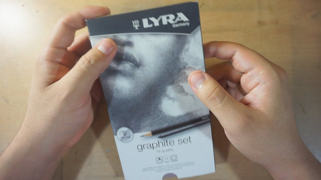Unboxing y Review Set de Lápices Grafito para Dibujo - Marca Lyra