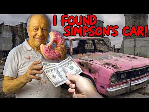 I Restored Homer SIMPSON'S Ruined Pink Car (Satisfying ASMR)