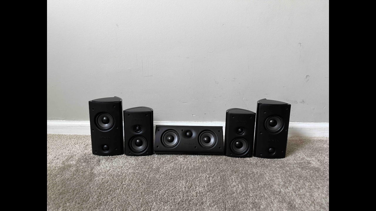 Polk Audio RM85 - RM7 and RM8 RM Series Home Theater Surround