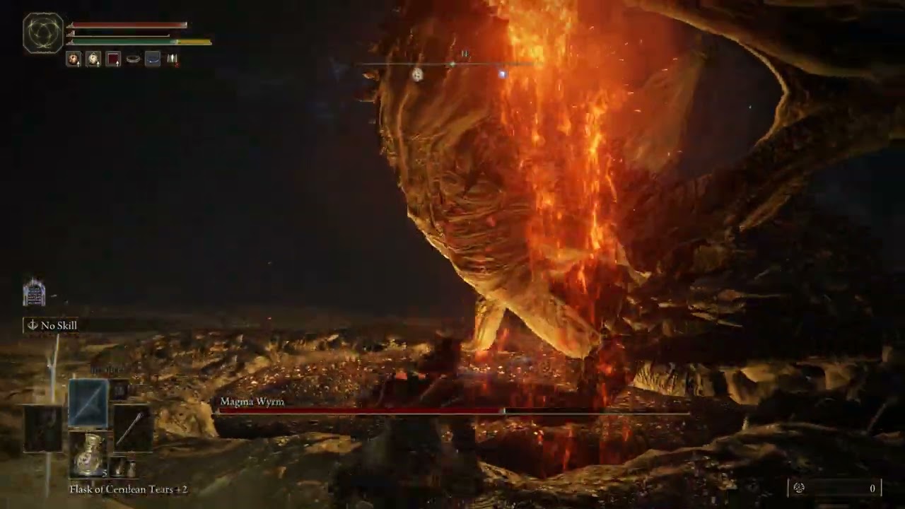 Mage = Easy Mode - Magma Wyrm (No Damage)