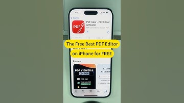 Best Free PDF Editor for iPhone - PDFgear