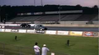 4g63 Eagle Summit AWD turbo drag race vs mustang, Leon Reitman 13.2 @ 102mph
