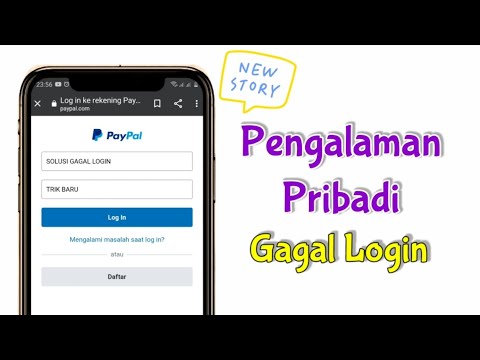 Solusi Gagal Login Paypal karena Lupa Sandi dan Ganti No. HP