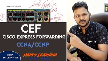 CEF - Cisco Express Forwarding Process in Hindi