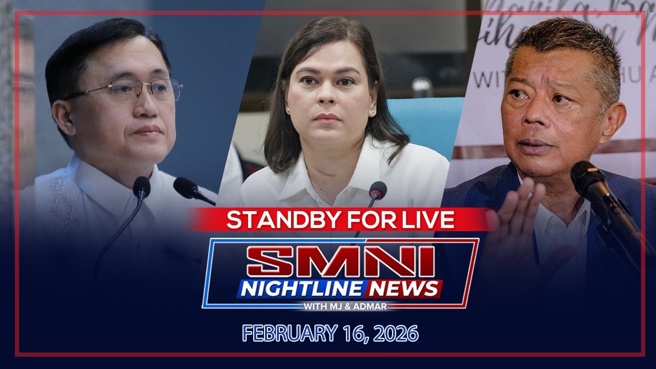 SMNI Nightline News with MJ Mondejar & Admar Vilando | Feb. 16, 2026 – Lunes