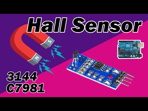 Hall Effect sensor with Arduino hall sensor | 3144 | how to work hall sensor module