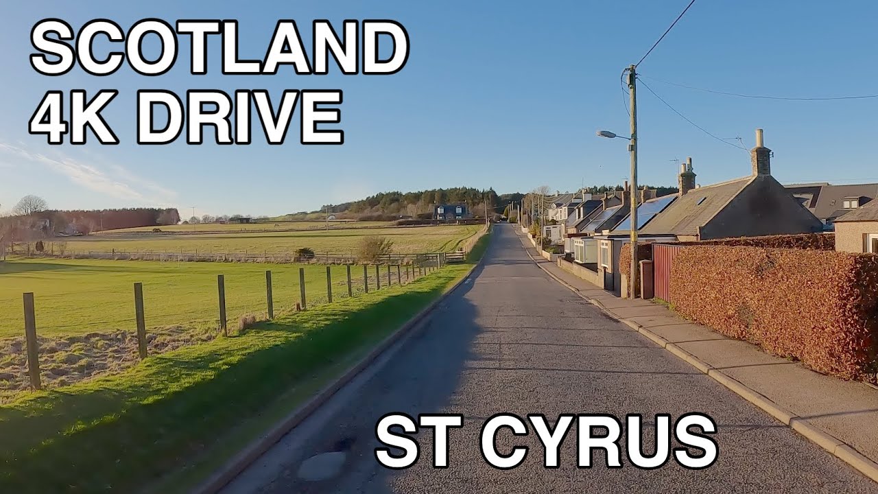 St Cyrus | Aberdeenshire, Scotland 4K Drive