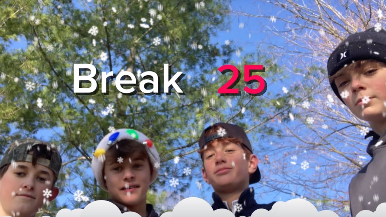 We tried to break 25