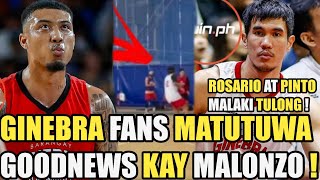 Ginebra Fans Matutuwa Jamie Malonzo Goodnews Troy Rosario At Nardz Pinto Laking Tulong