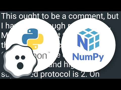 Why is dill much faster and more disk-efficient than pickle for numpy arrays