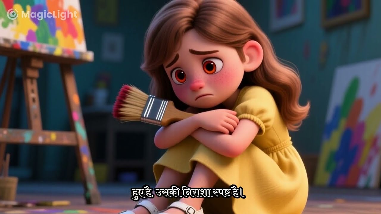 The Magical Paintbrush |English MoralAnimat 