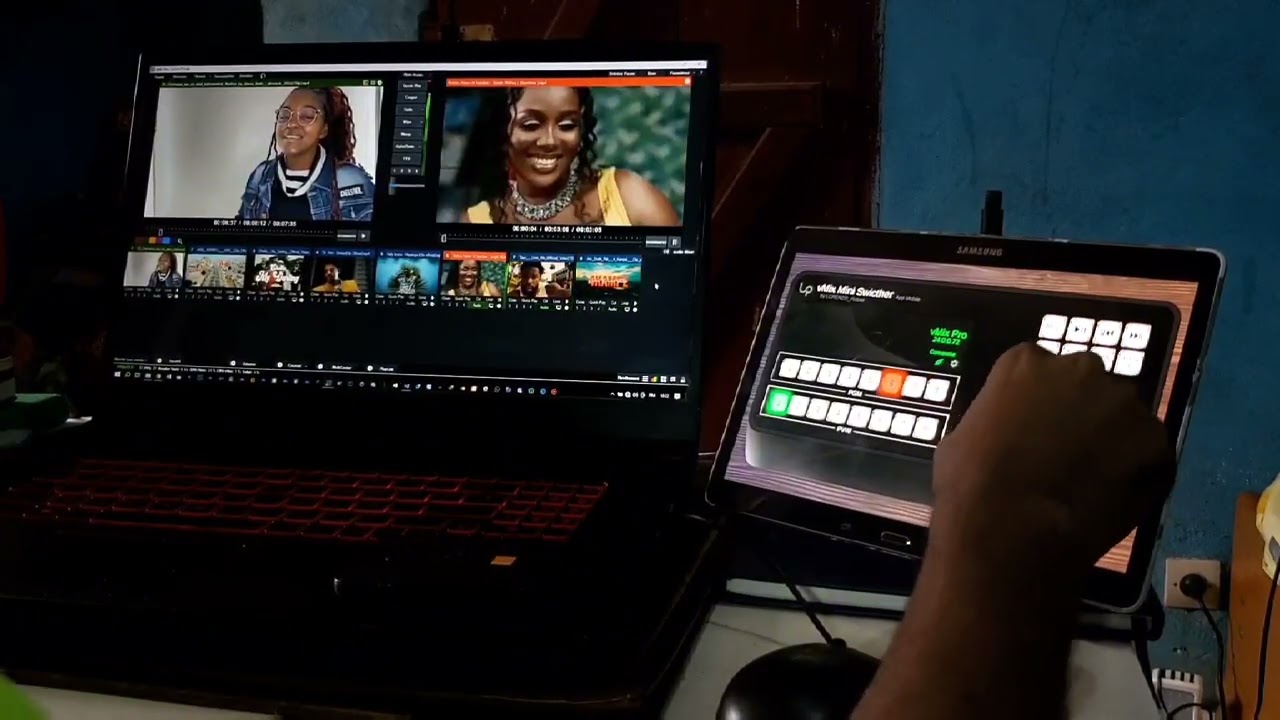 vMix Mini Switcher App Mobile made in RCA