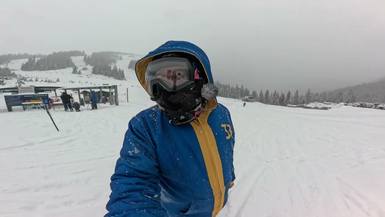 Spring Break Snowboarding in Colorado Powder Day