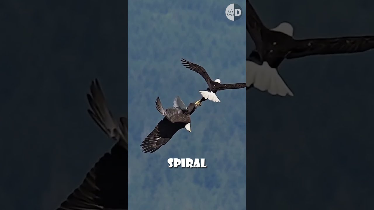 Bald Eagles Death Spiral A Display Of Trust And Love