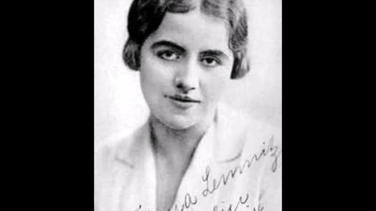 Brahms - Feldeinsamkeit - Tiana Lemnitz - Herta Klust (1948)