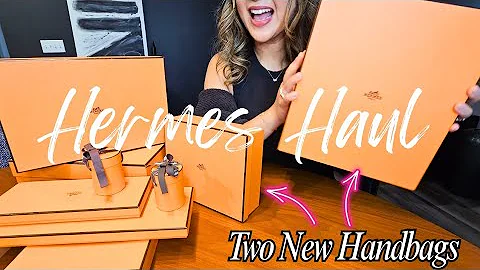 Hermes Paris Unboxing | Two New Handbags