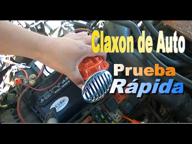 Como Cambiar El Claxon - Bocina de Mi Carro? 