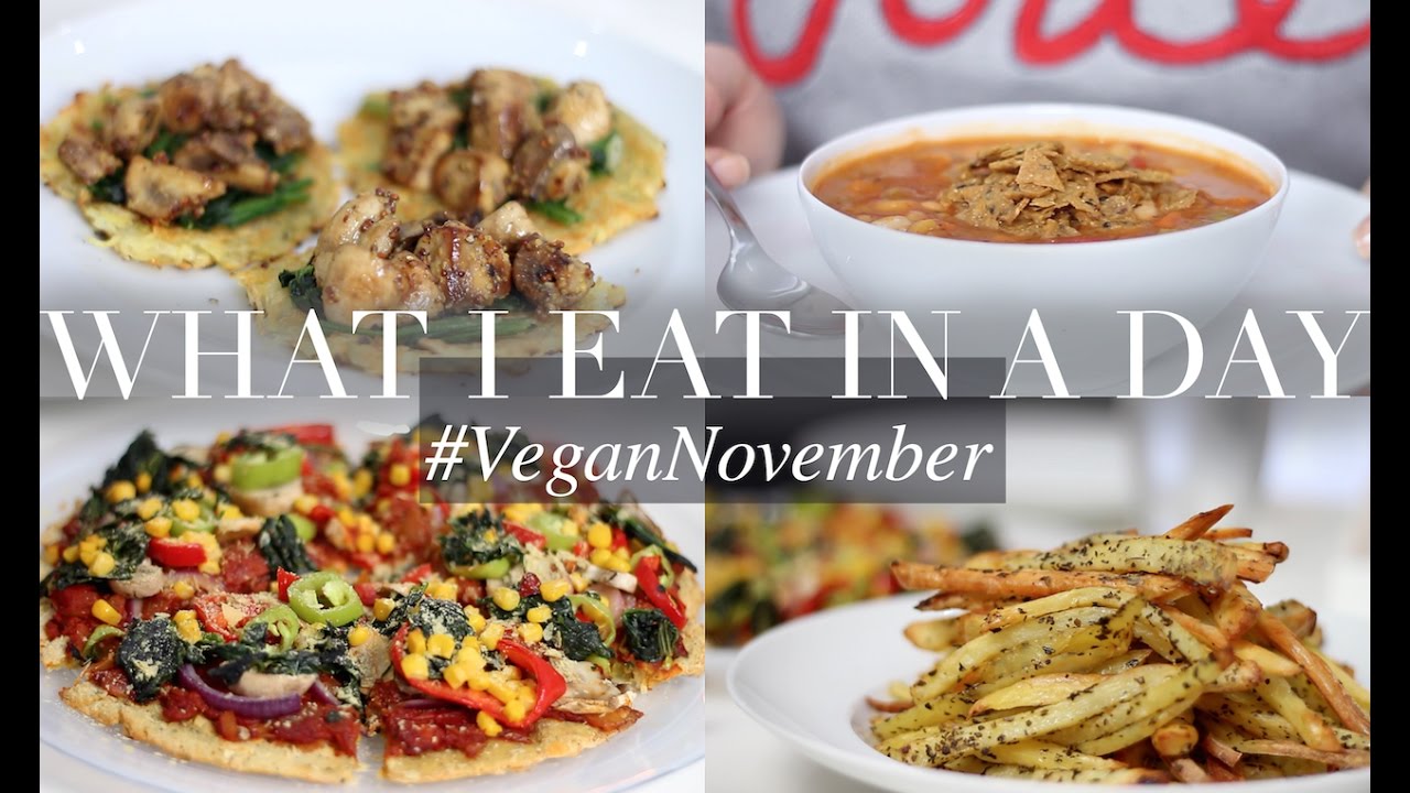 What I Eat in a Day #VeganNovember 14 (Vegan/Plant-based) | JessBeautician