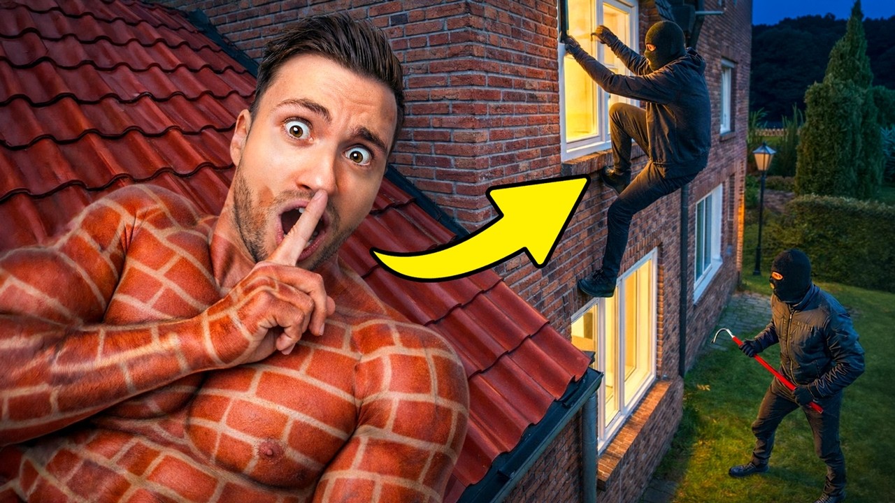 Ik Verstop Voor Een Inbreker! (Met Camouflage)