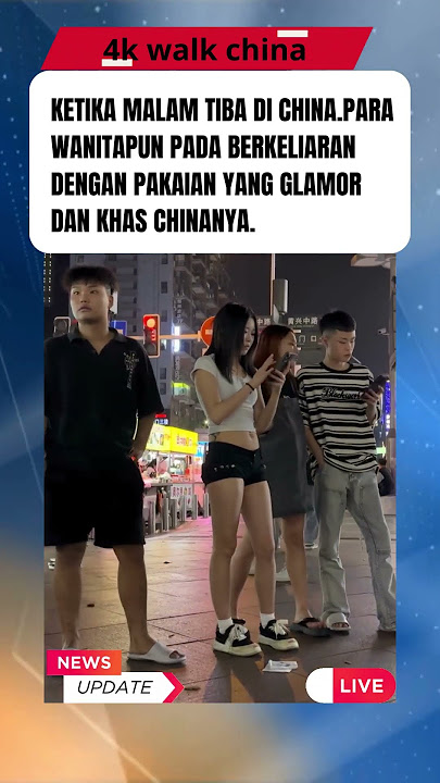 Tanpa sensor,Kehidupan malam di China #kota #shortvideo #nightlife #China