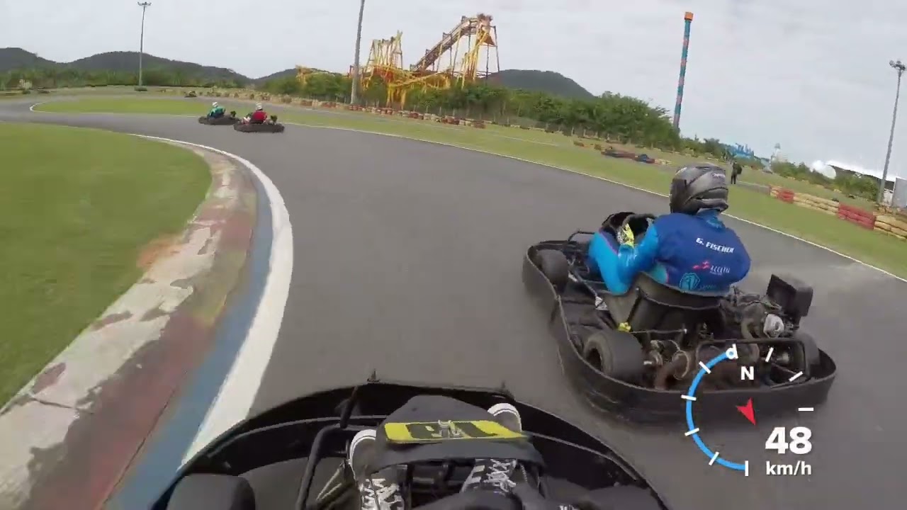 Bateria 1 categoria F2 - 2ª etapa circuito CKDB - Kartódromo Internacional Beto Carrero / Penha - SC