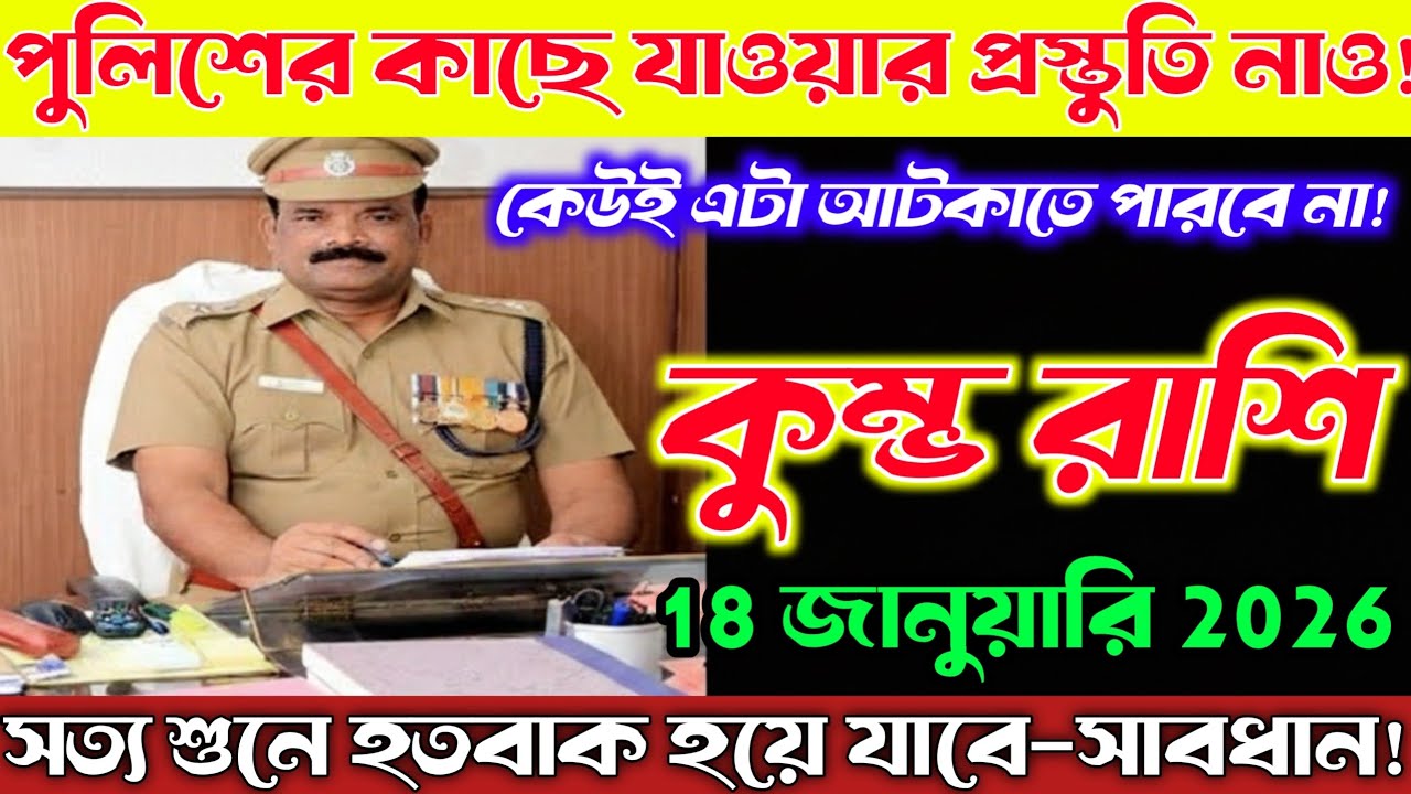 কুম্ভ রাশি♒17 জানুয়ারি 2026 থেকে পুলিশের দরজায় যেতে হবে—কেউ আটকাতে পারবে না😱Kumbh Rashi
